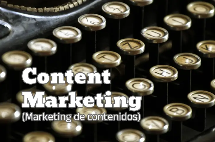 Imagen entrada de bloc con título Content Marketing: Para construir conexiones y generar impacto